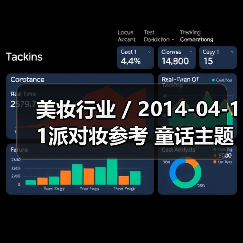美妆行业 / 2014-04-11派对妆参考 童话主题彩妆大片(图4) 美妆行业 / 2014-04-11派对妆参考 童话主题彩妆大片(图4)