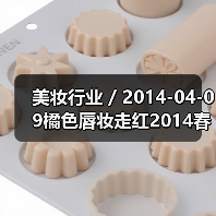 美妆行业 / 2014-04-09橘色唇妆走红2014春夏时装周（图2）