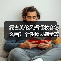 复古英伦风搞怪妆容怎么画？个性妆灵感全攻略（图4）