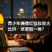 青少年偶像红毯妆容大比拼:谁更胜一筹?(图4) 青少年偶像红毯妆容大比拼:谁更胜一筹?(图4)