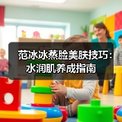 范冰冰蒸脸美肤技巧：水润肌养成指南（图1）