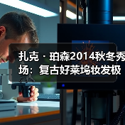 扎克・珀森2014秋冬秀场:复古好莱坞妆发极致演绎(图3) 扎克・珀森2014秋冬秀场:复古好莱坞妆发极致演绎(图3)