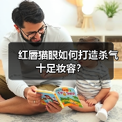红唇猫眼如何打造杀气十足妆容?(图2) 红唇猫眼如何打造杀气十足妆容?(图2)