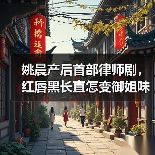 姚晨产后首部律师剧,红唇黑长直怎变御姐味?(图3) 姚晨产后首部律师剧,红唇黑长直怎变御姐味?(图3)