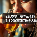 YSL圣罗兰莹亮灿金唇彩3D吻唇刷打造令人欲吻的性感唇色（图2）