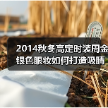 2014秋冬高定时装周金银色眼妆如何打造吸睛眼神？（图3）