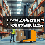 Dior高定秀场妆容亮点：银色眼线如何打造高反差对比？（图2）