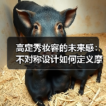高定秀妆容的未来感：不对称设计如何定义摩登女性魅力（图4）