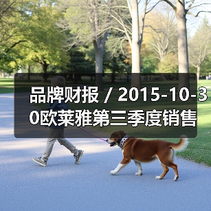 品牌财报 / 2015-10-30欧莱雅第三季度销售额上涨10.1% 预计全年电商收入超11亿美元（图4）
